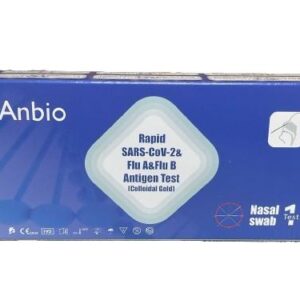 ANBIO SARS CoV2/Influenza A/B yhdistelmätesti 1kpl