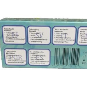 Alternative view of ANBIO SARS CoV2/Influenza A/B yhdistelmätesti 1kpl